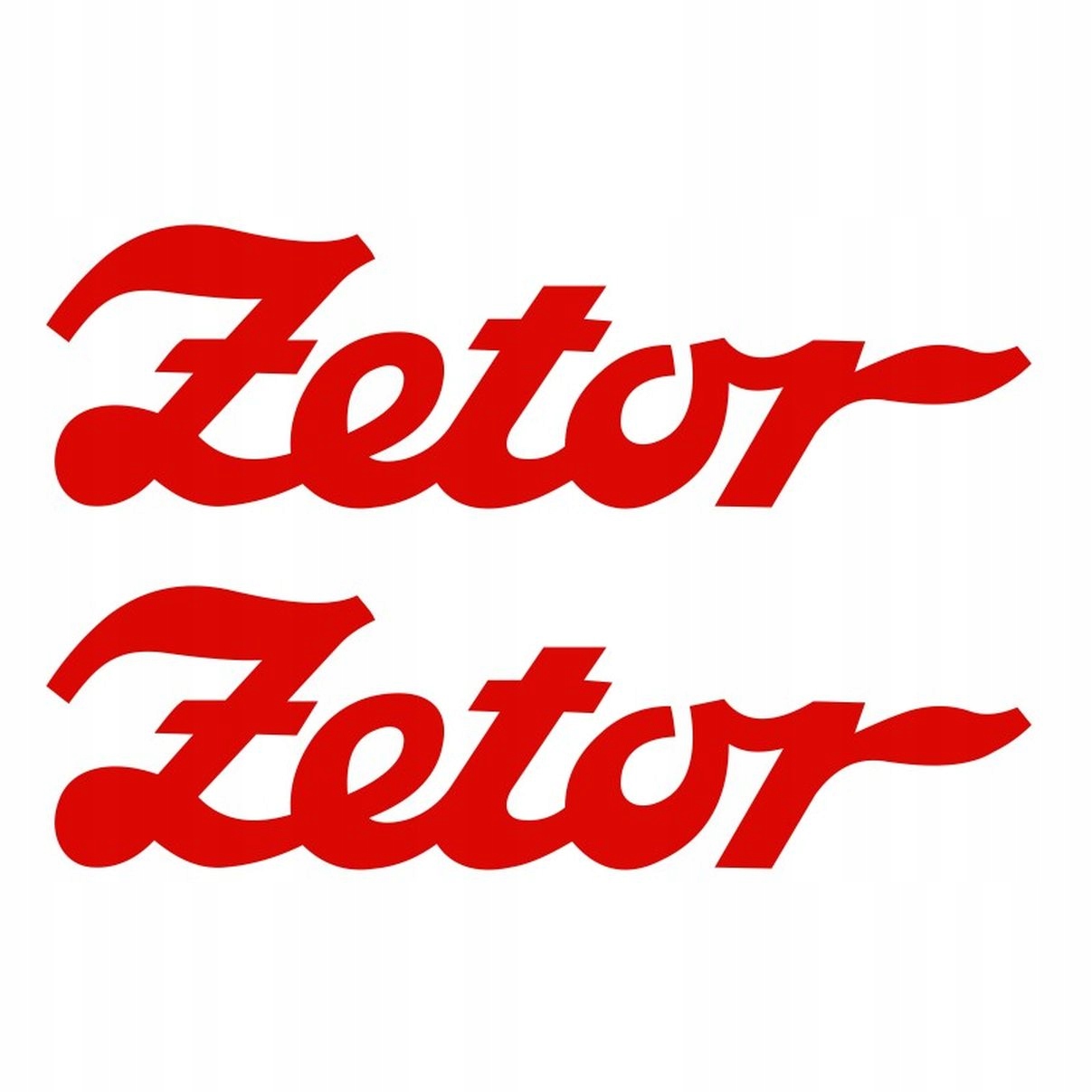 Naklejki na traktor Zetor
