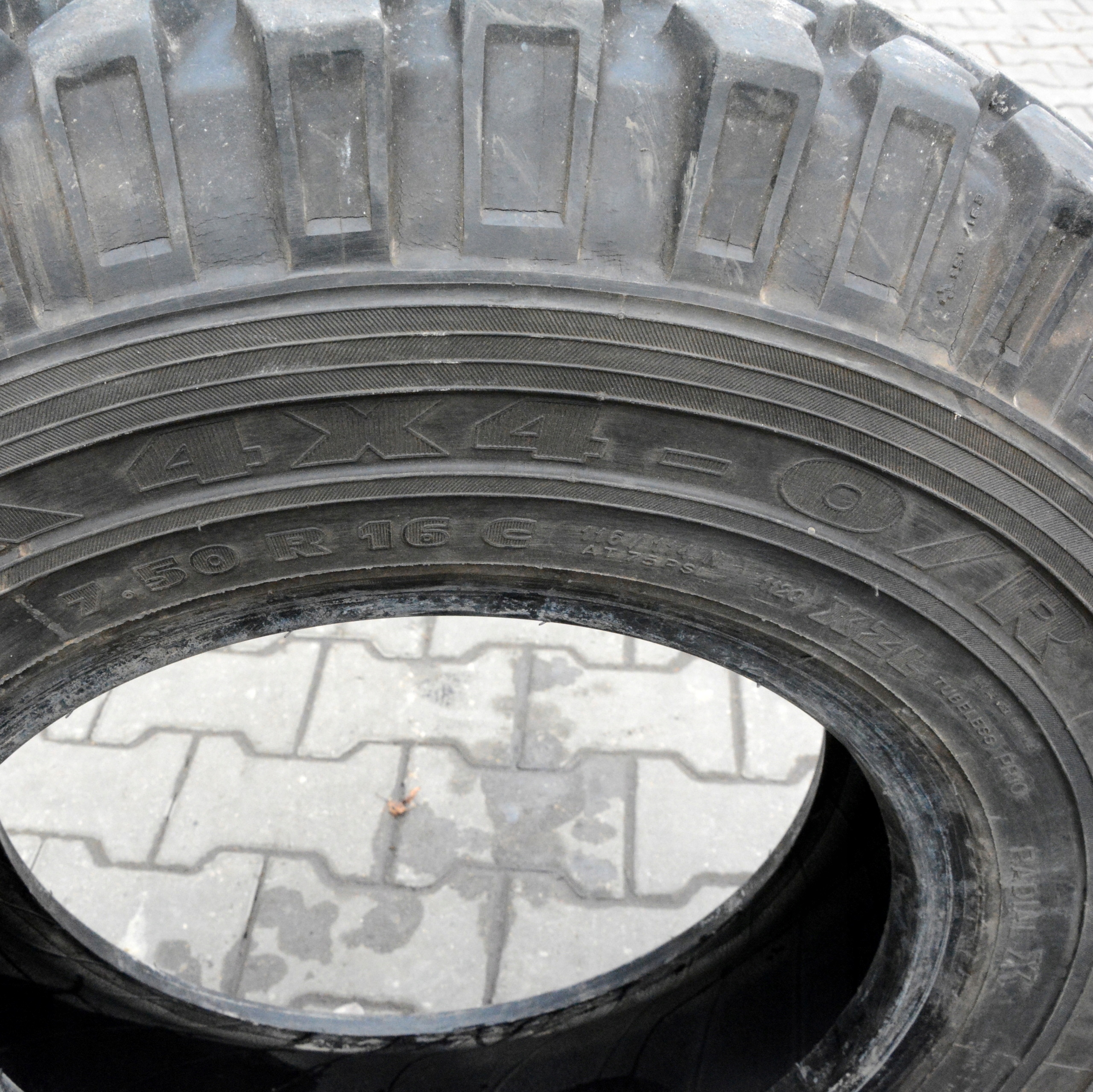 Opona Michelin 7.50 R16C 4x4 O/R XZL Model O/R XZL