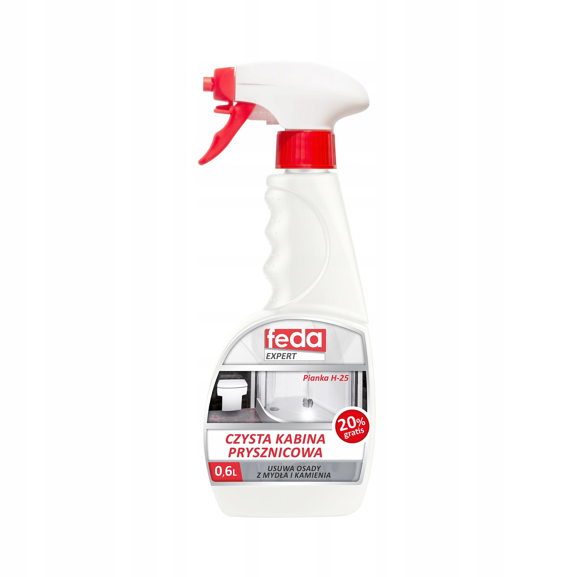 

Feda Expert H-25 czysta kabina prysznicowa 0,6L