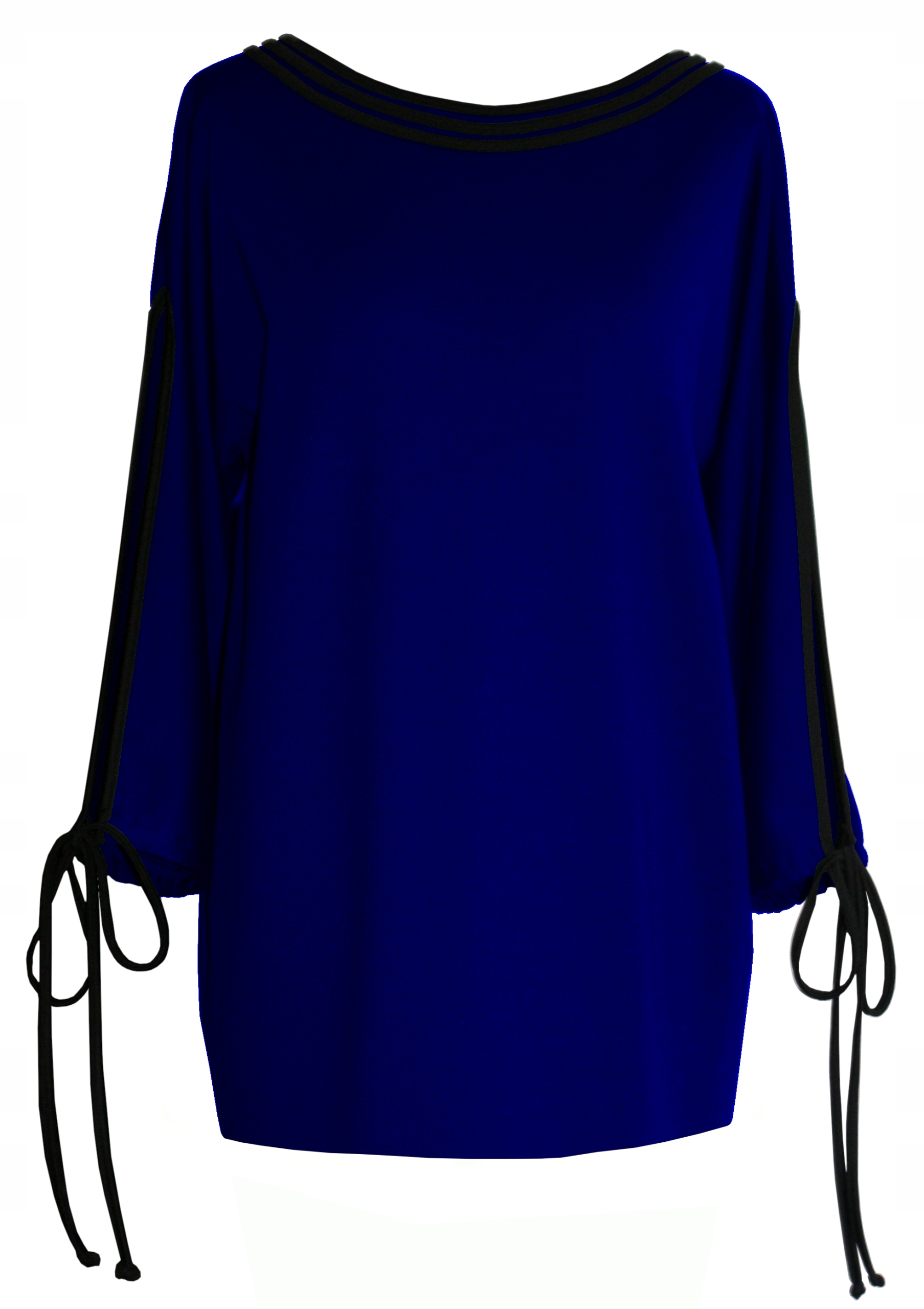 

Tunika bluzka bluza dresowa plus size chabrowa 52
