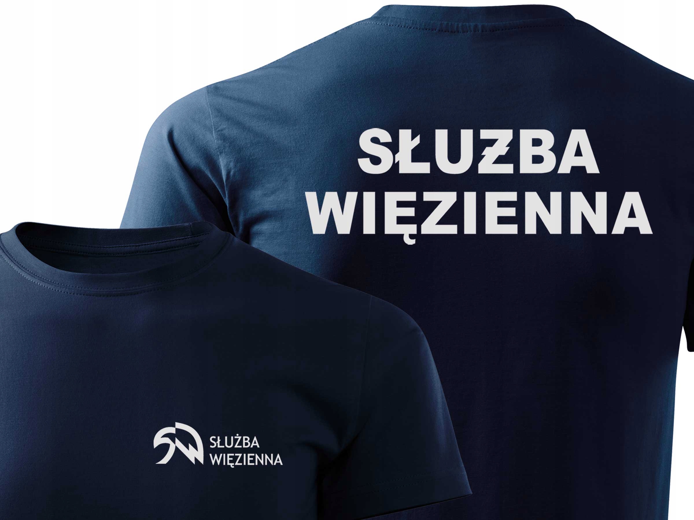 

Odblaskowa koszulka z nadrukiem Służba Więzienna