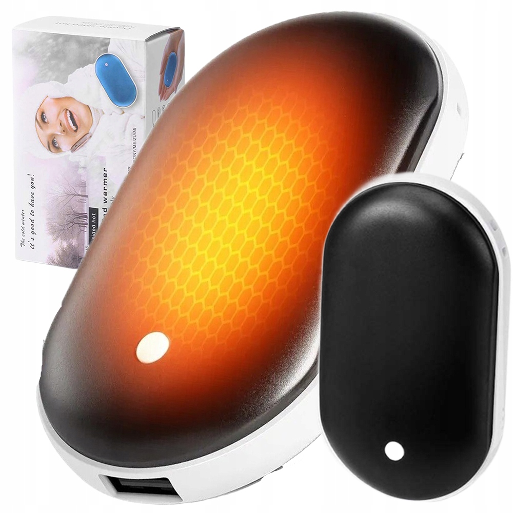 Przenośny Ogrzewacz Do Rąk Powerbank 5200MAH Ogrzewacz Powerbank Do Rąk 2W1