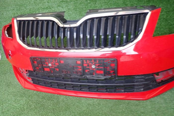 SKODA OCTAVIA III 13-17 front bumper front