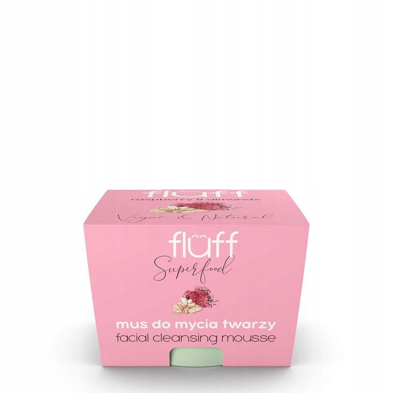

Fluff mus do mycia twarzy Malina & Migdał 50ml