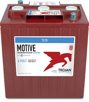 Аккумулятор 6V 245ah C20 200ah C5 Trojan TE35