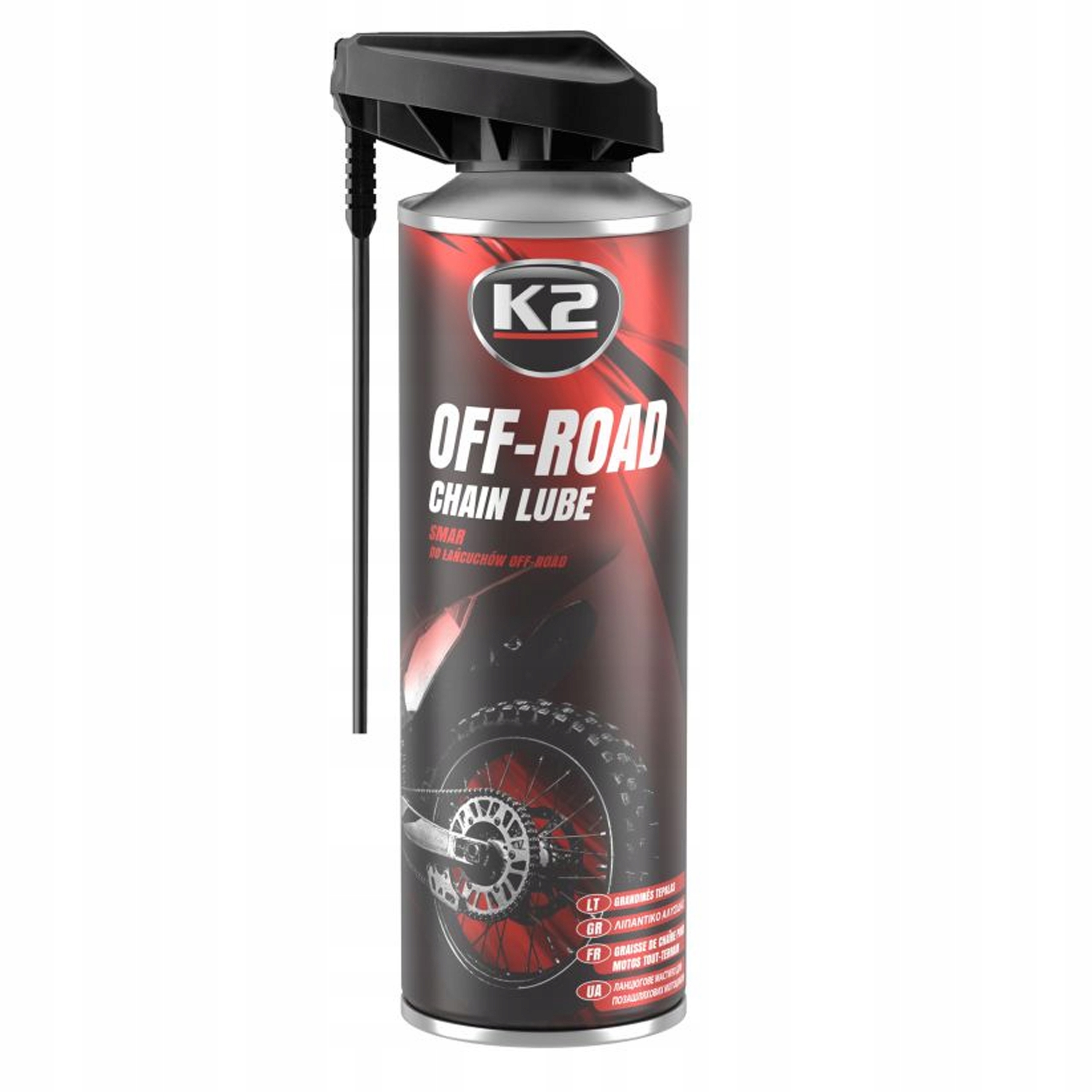 

K2 Smar do Łańcucha Off-road Spray 500ml W140