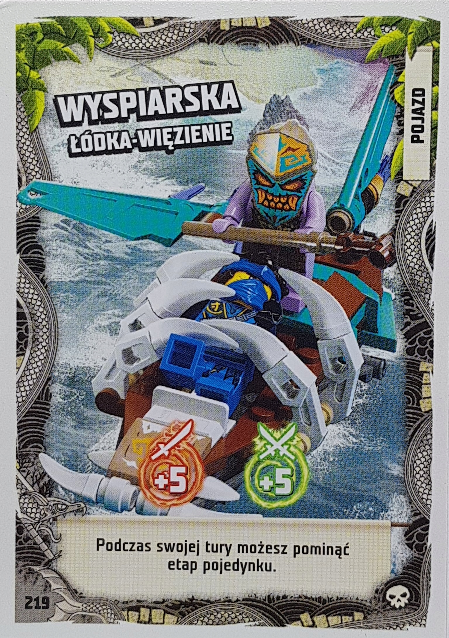 Lego Ninjago Karta Seria 6 nr 219