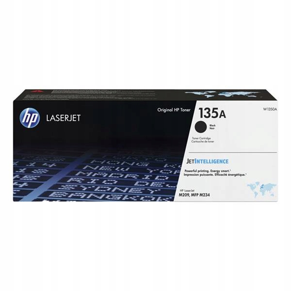 Originální černý toner Hp LaserJet M209, M234 Mfp (135A W1350A)