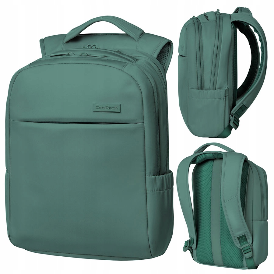 Plecak Miejski Na Co Dzień Coolpack Zielony Biznesowy