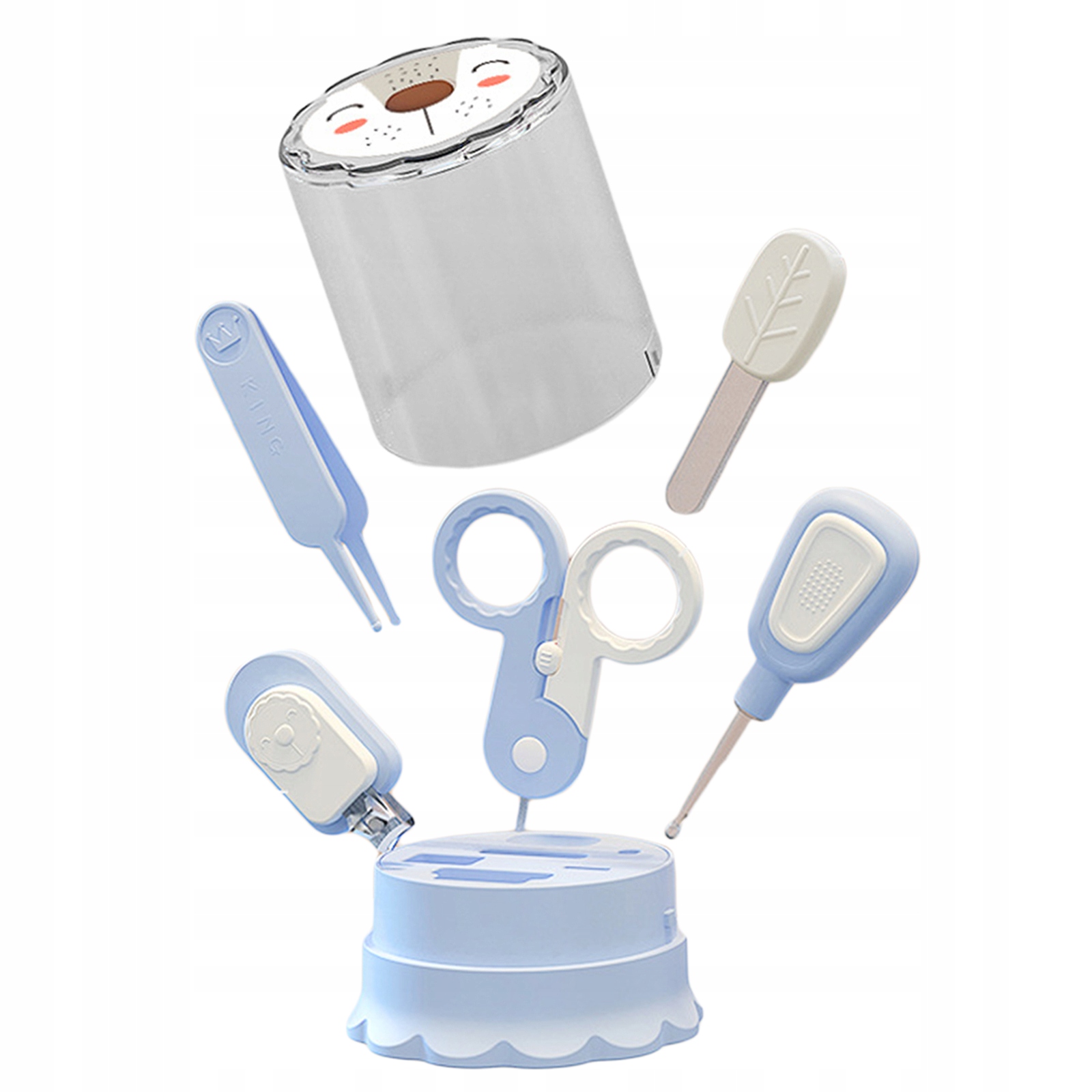 5 / Zestaw pilników do paznokci dla niemowląt i