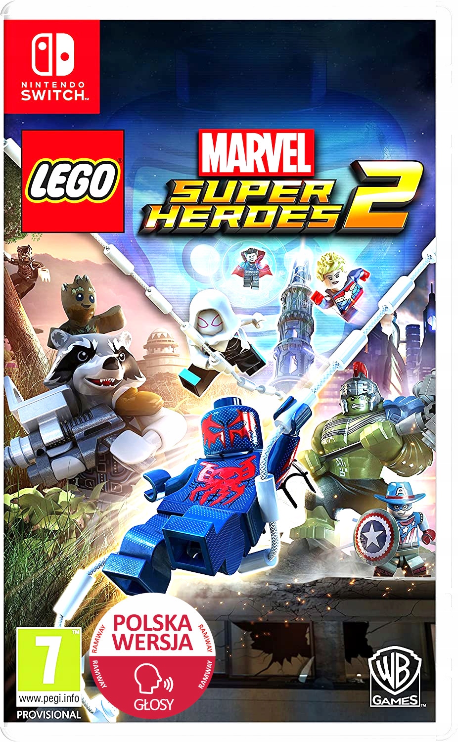

Lego Marvel Heroes 2 Pl Dubb Nintendo Switch