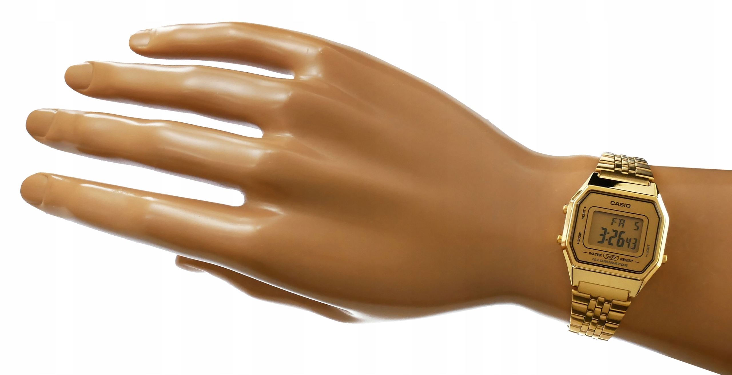 ZEGAREK DAMSKI CASIO LA680WGA MODNY RETRO VINTAGE NA PREZENT Model LA680WGA-9D