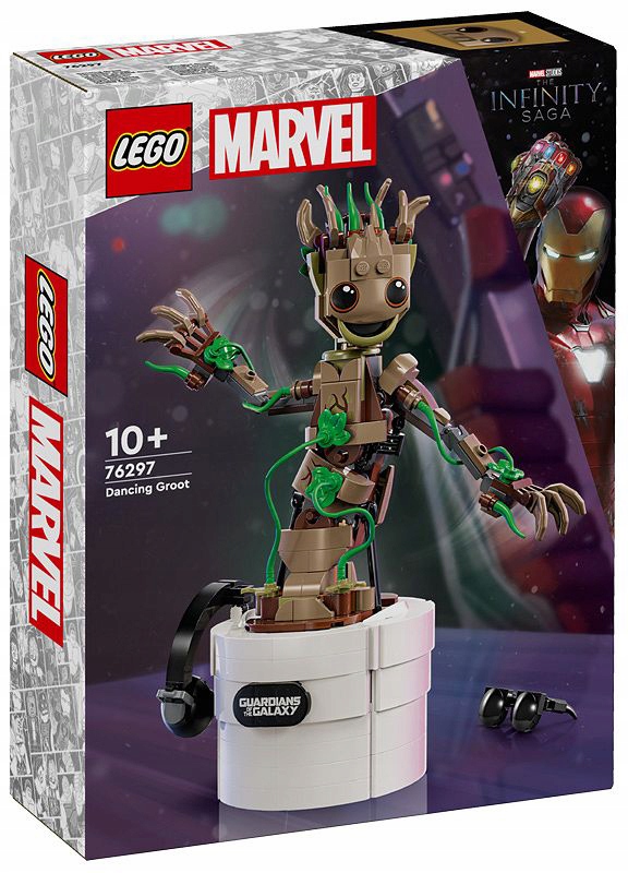 Lego Hrdinové Tančící Groot Sada Kostek 76297