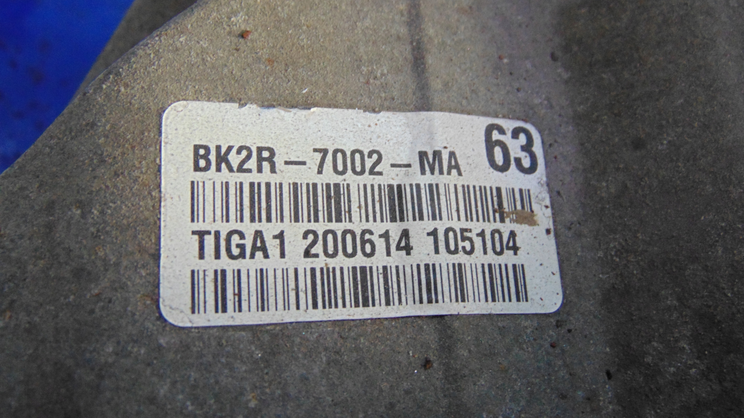 CAMBIO 2.2TDCI BK2R-7002-MA FORD TRANSIT MK8 CUSTOM 12-20 ROK