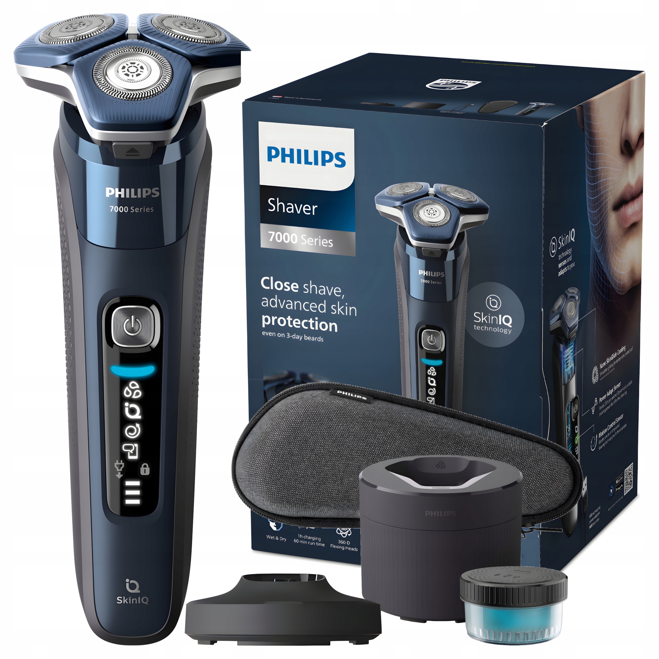 Philips S7885/55 Golarka Męska Wet&Dry Czujnik Zarostu Trymer