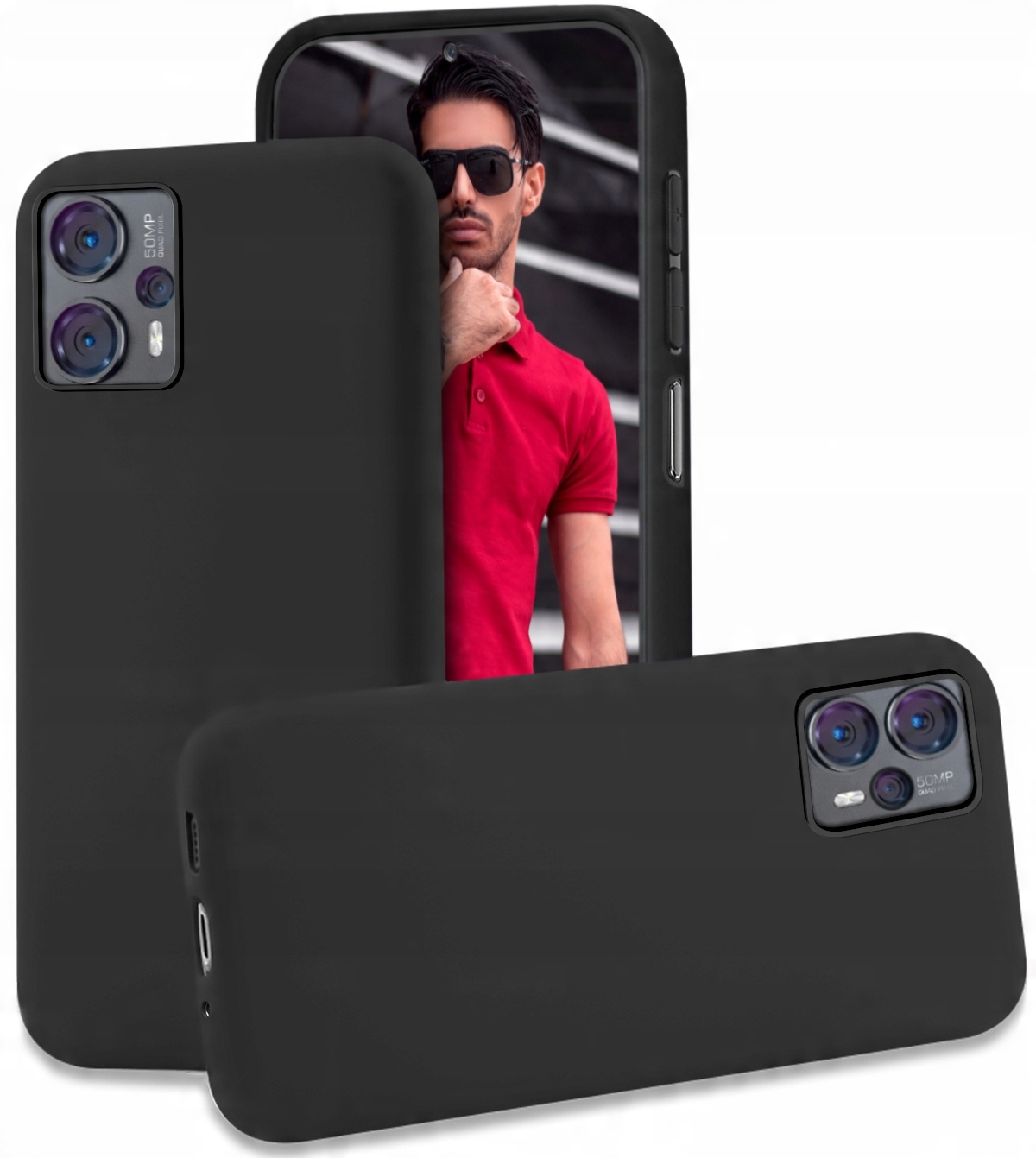 

Etui do Motorola Moto G13|G23 Case Matt Szkło 9H