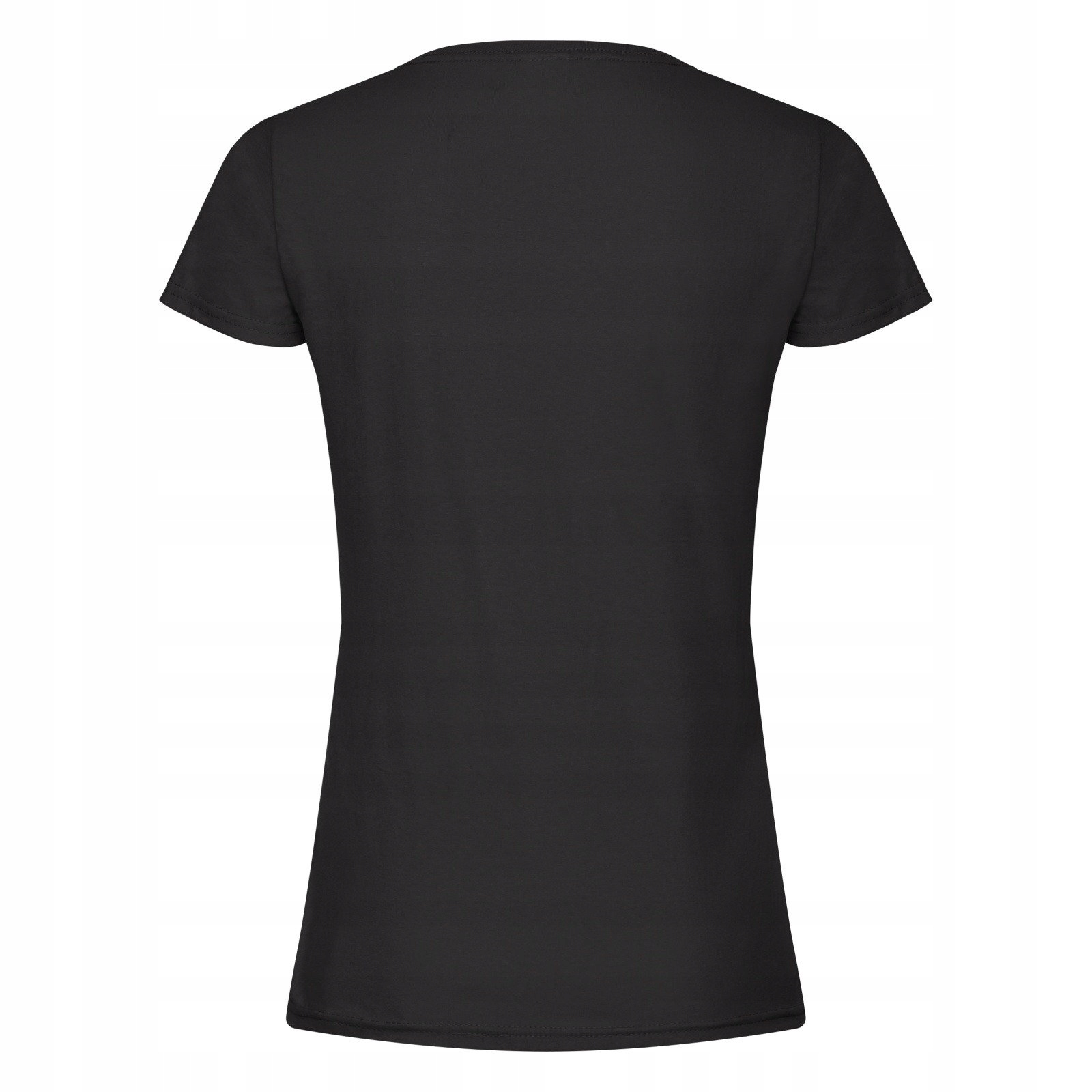 KOSZULKA DAMSKA Fruit of The Loom T-SHIRT DAMSKI Black S Model Orginal T
