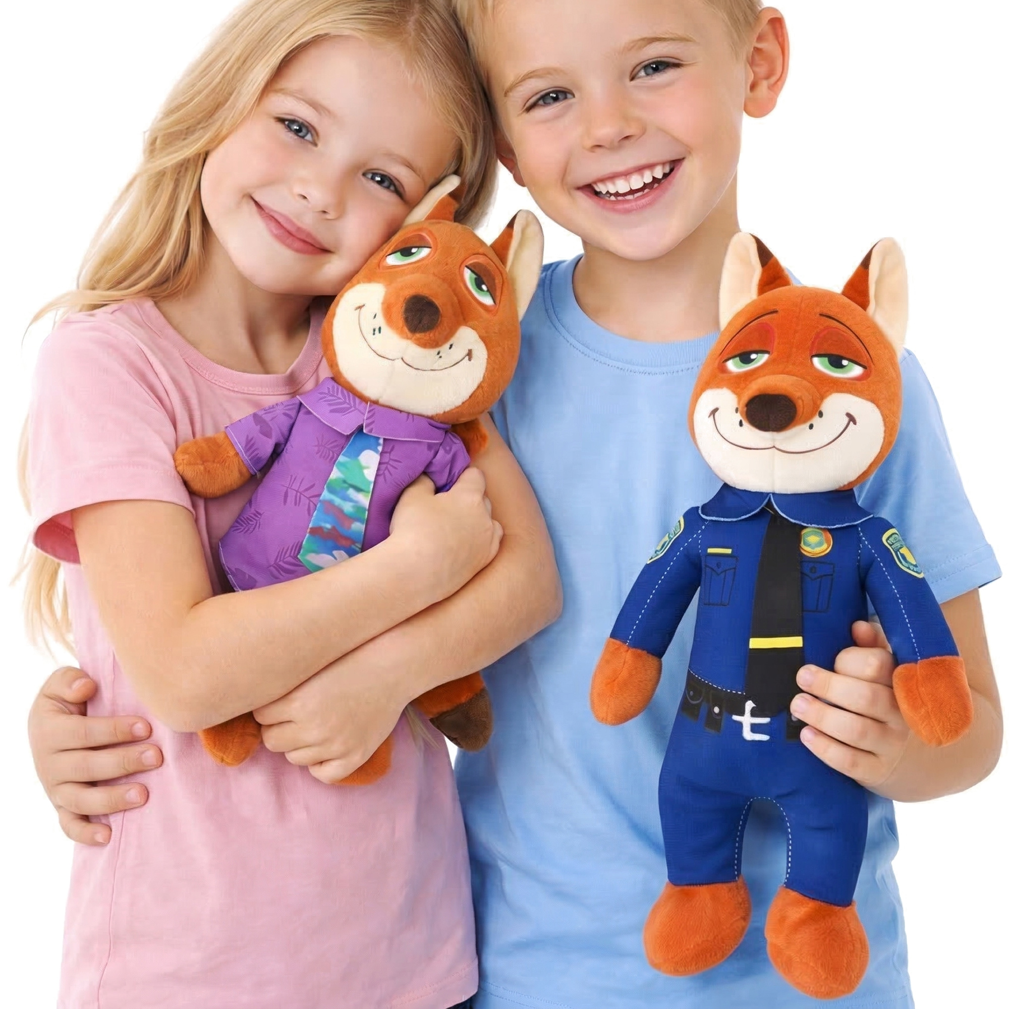 ZESTAW 2 Maskotki Pluszak ZWIERZOGRÓD JUDY HOPPS NICK WILDE Zootopia
