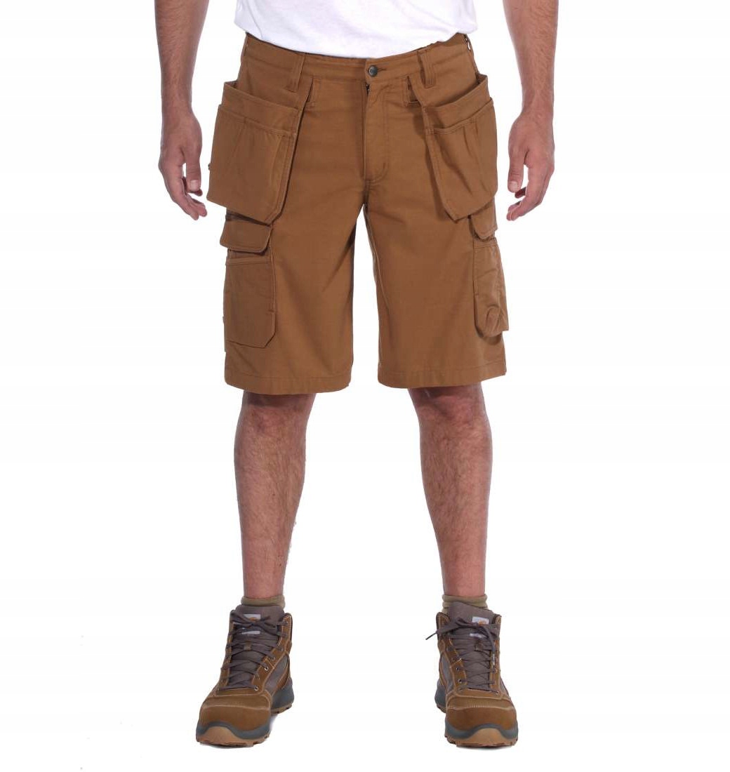 Hnědé Kraťasy Carhartt Steel Multipocket