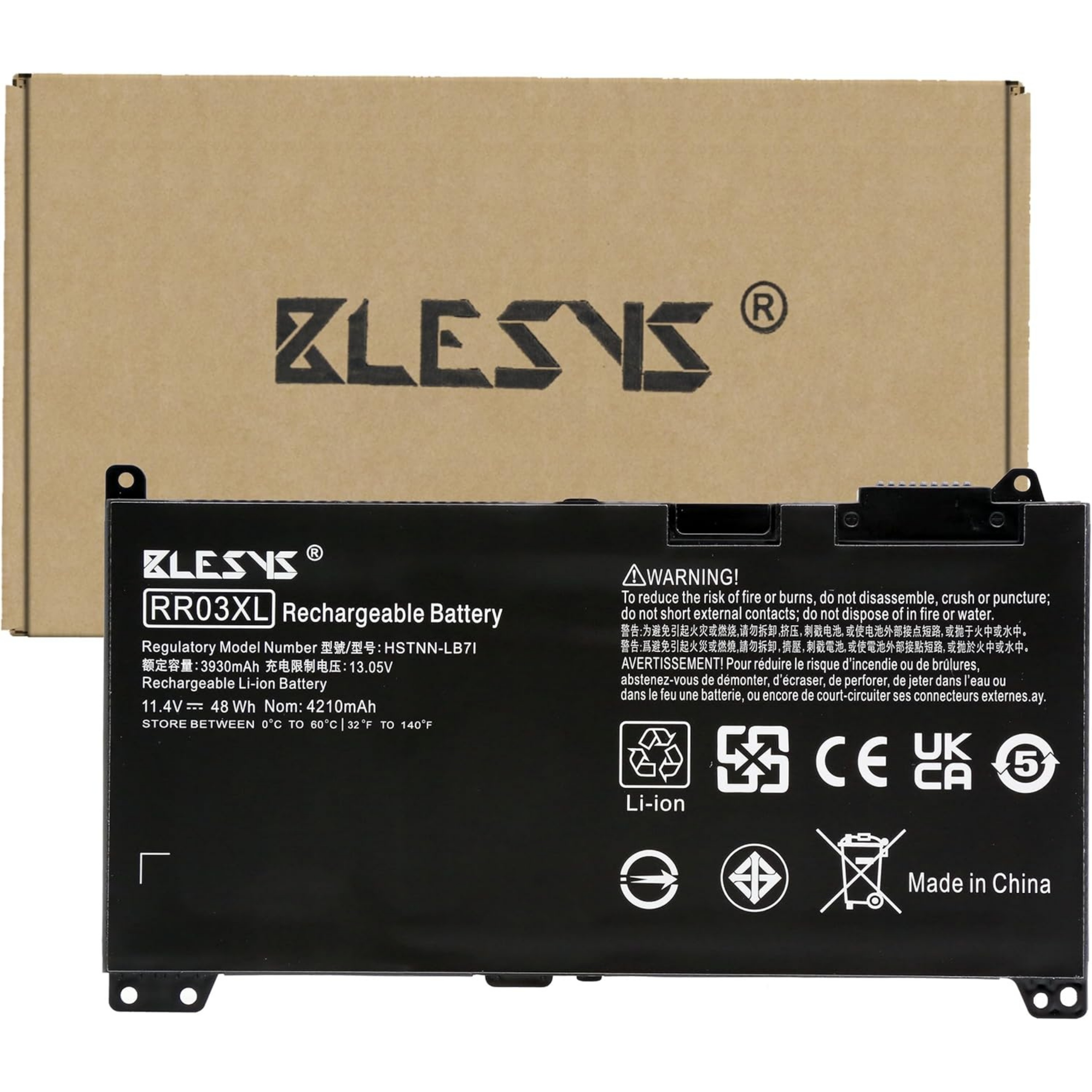 Bateria Do Laptopa Hp Blesys RR03XL ProBook 440 450 470 G5