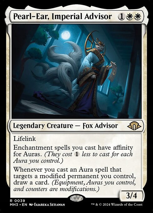 MtG: Pearl-Ear, Imperial Advisor (MH3)
