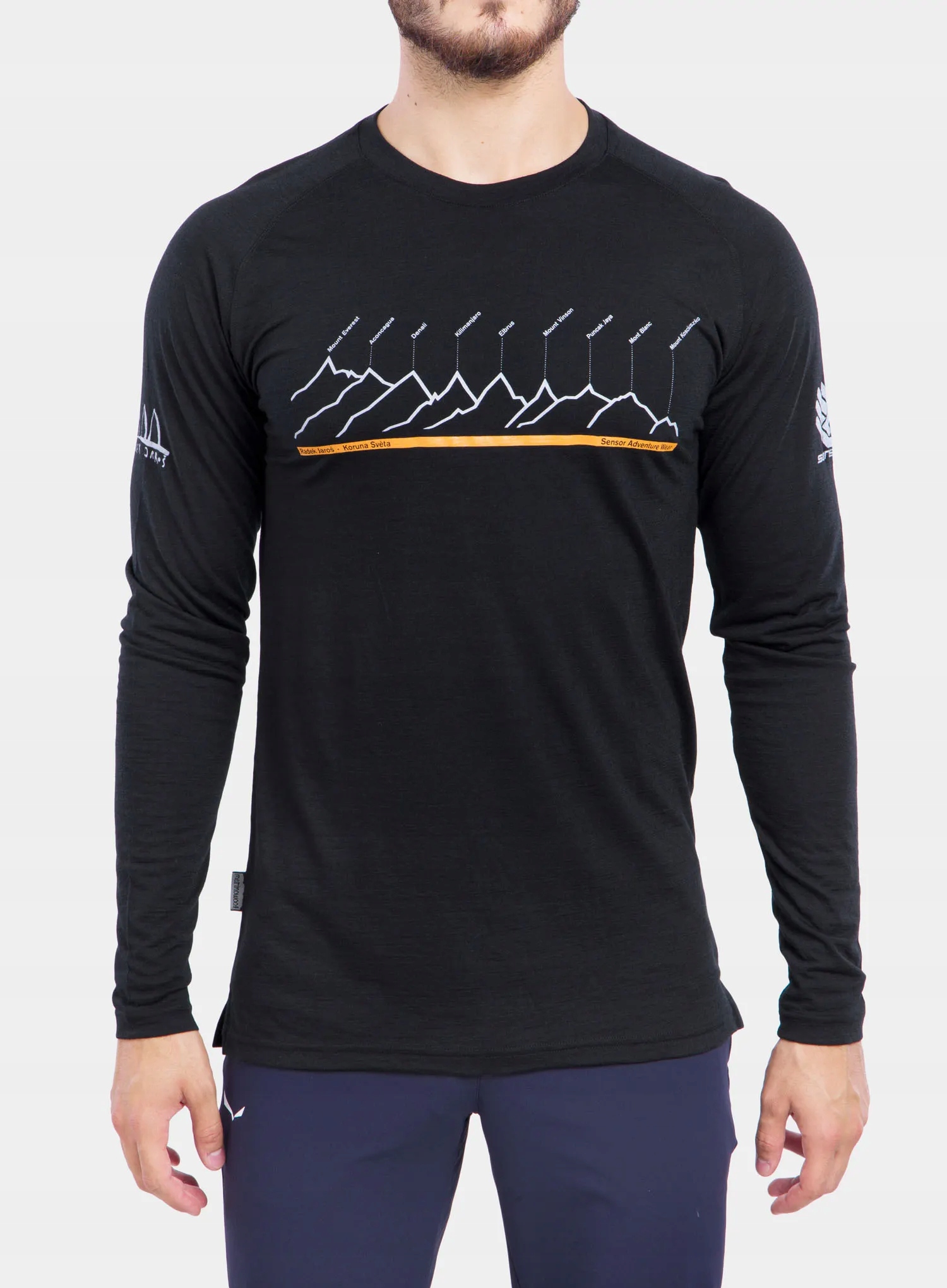 Termo Mikina Sensor Merino Air Pt Tee Ls černá XL