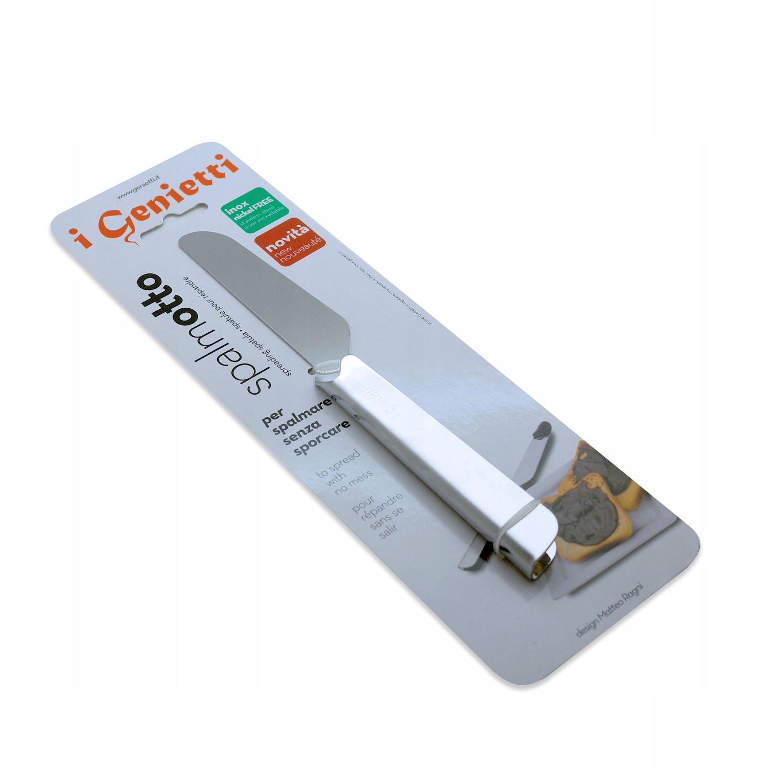 

Nóż Genietti nożyk do smarowania szpatuła