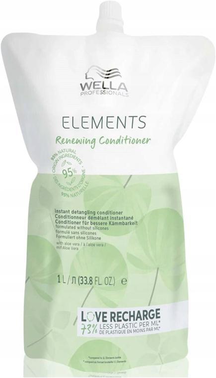 Wella elements renewing kondicionér 1000 ml pro všechny typy vlasů