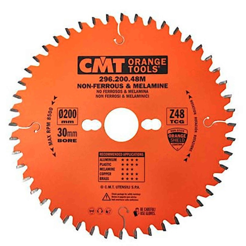 Cmt Pila Pro Neželezné Materiály A Laminované Desky Hw D200 F30 Z48