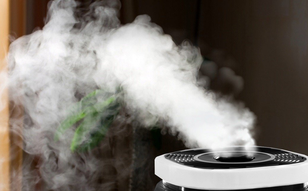 Nawilżacz powietrza AUTOMATYCZNY + AROMATERAPIA 3w1 +3 OLEJKI FILTR PILOT Wydajność 250 ml/h