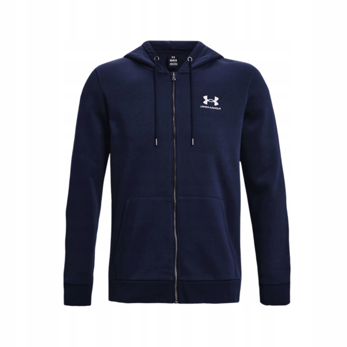 Under Armour Mikina Ua Essential Fleece Fz Hood-NVY modrá