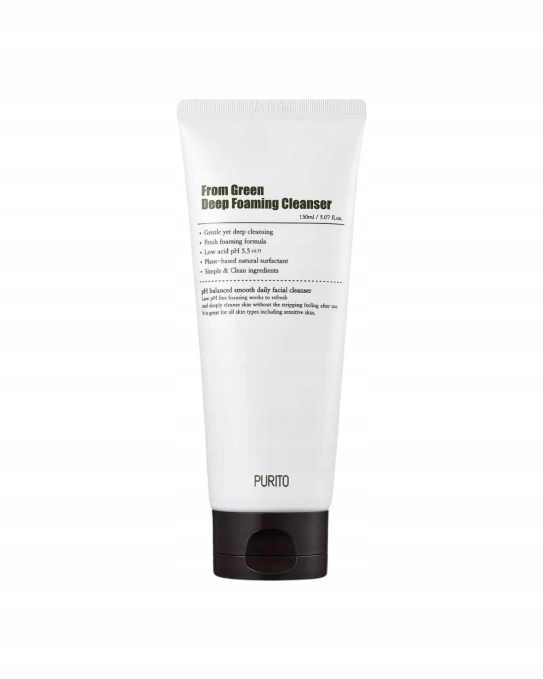 Orginał Purito From Green Foaming Cleanser delikatna pianka oczyszczająca