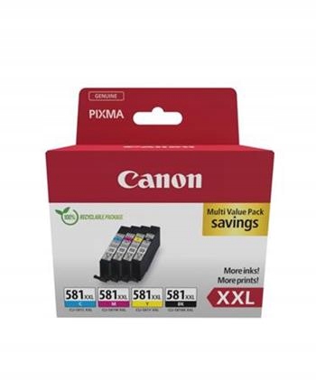 Canon cartridge Ink CLI-581XXL C/m/y/bk Multi