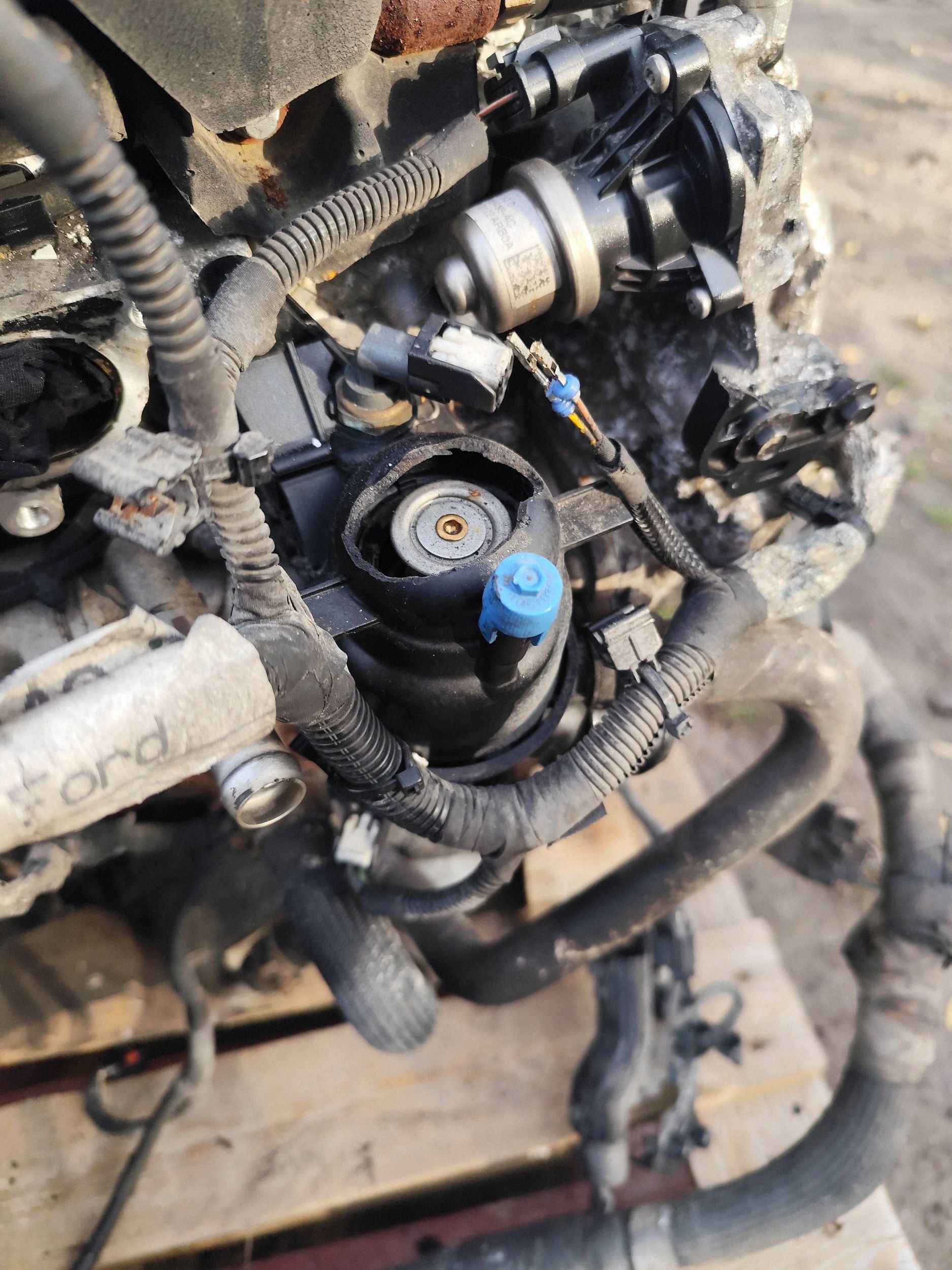 FORD TRANSIT CUSTOM 2.0 TDCI engine complete YMF6 dismantling