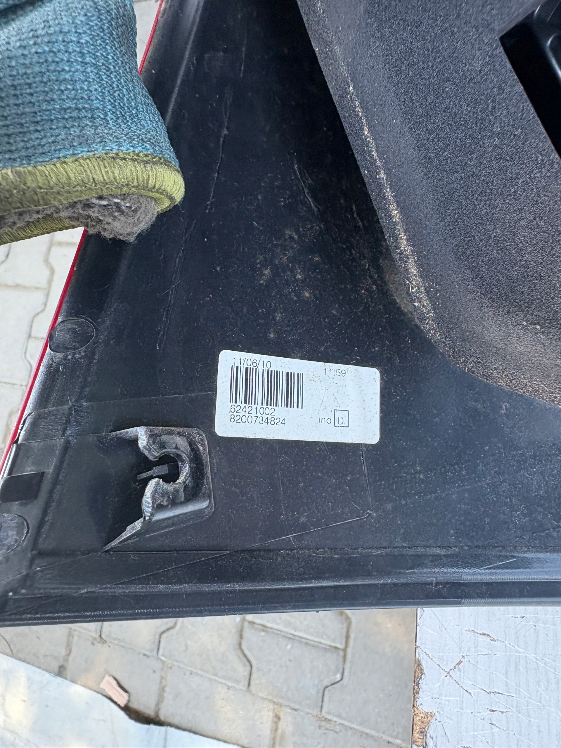 Dacia Sandero 08-12 light rear rear part right OE 8200734824