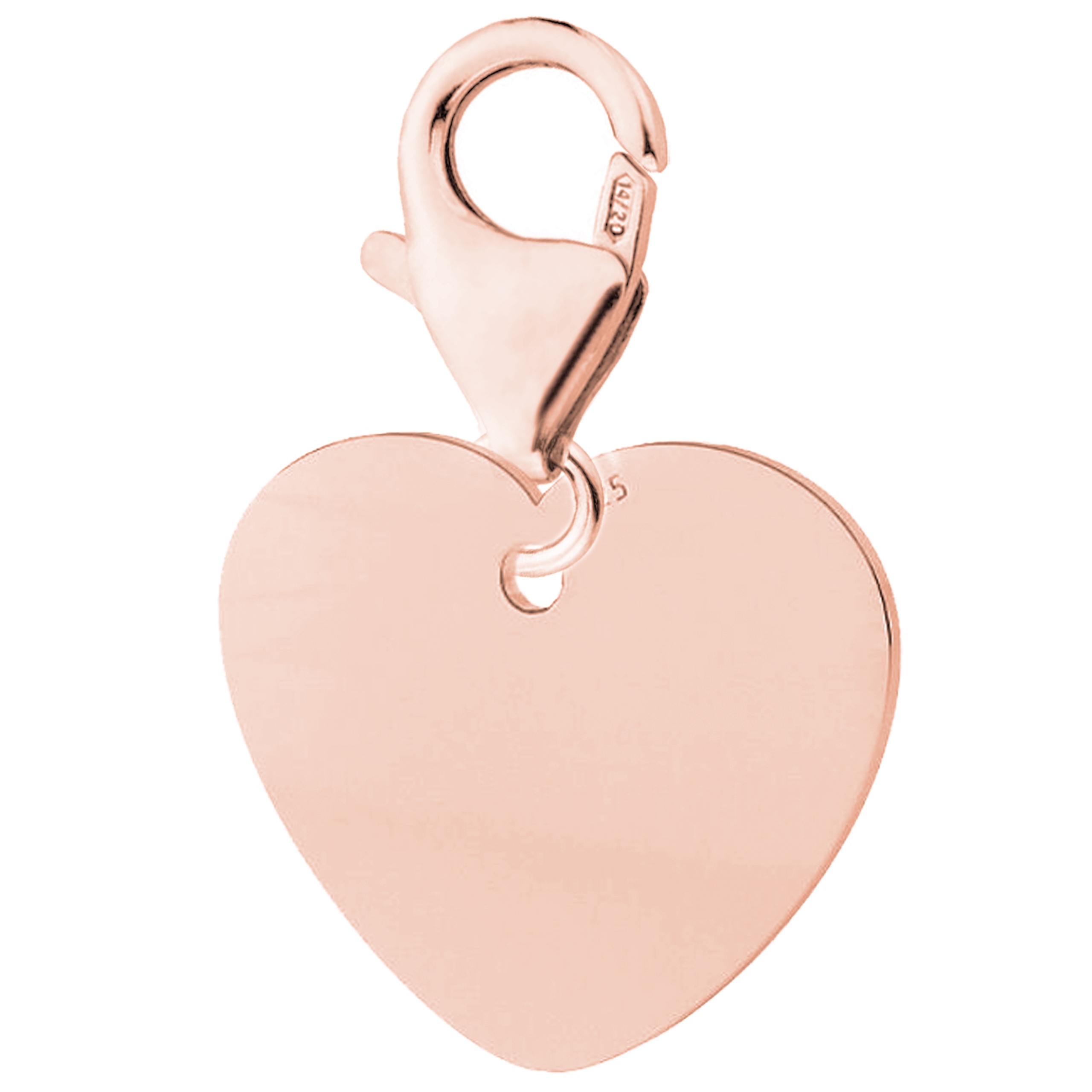 Přívěsek Pozlacený plech se srdíčkem Srdce Srdíčko Stříbro 925