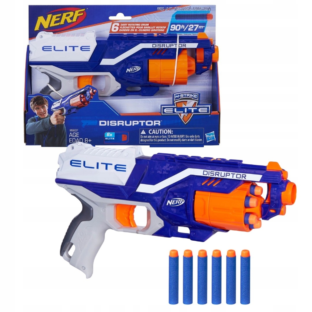 NERF N-STRIKE DISRUPTOR KAMIZELKA 50x STRZAŁKI Płeć chłopcy dziewczynki