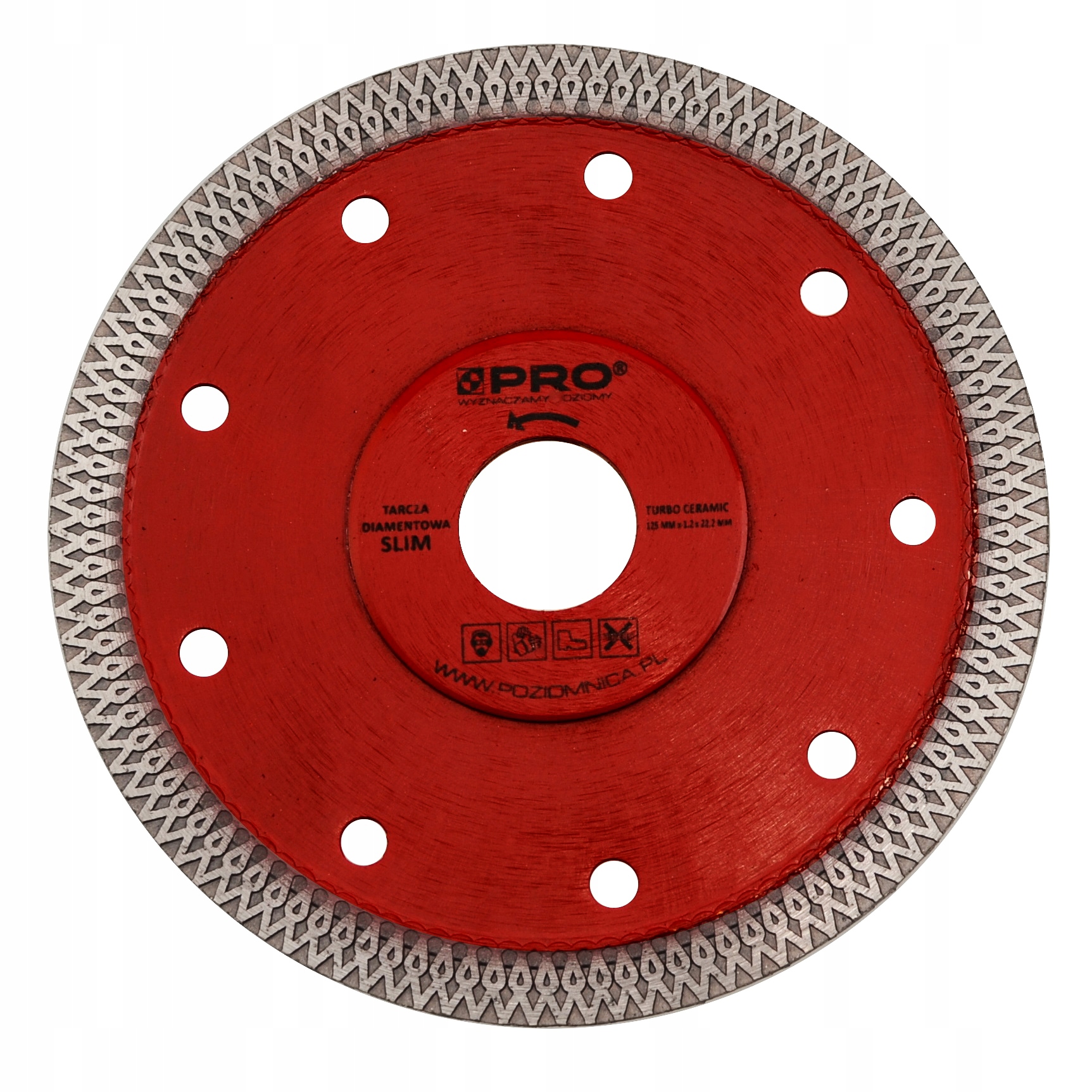 

Tarcza Diamentowa Cienka Gresu Glazury 125mm Pro