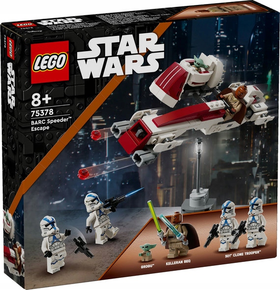 Lego Star Wars Ucieczka na śmigaczu Barc 75378