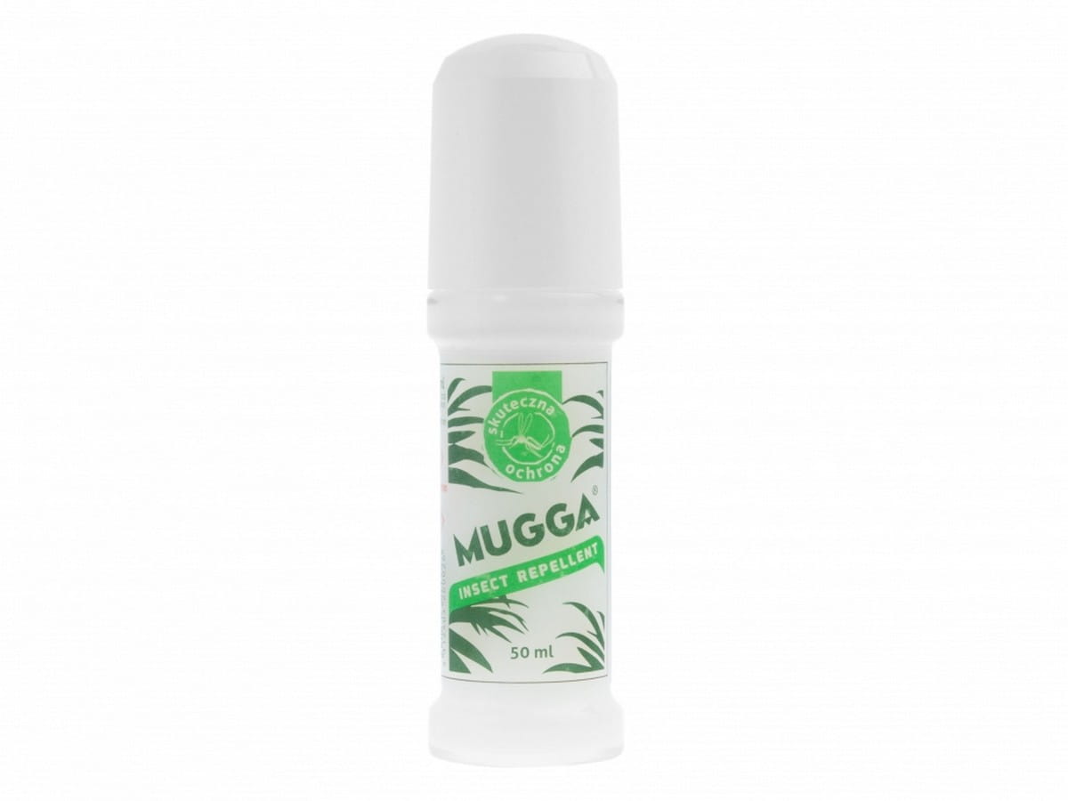 Środek na owady Mugga kulka 50ml Deet 20,5% rollon