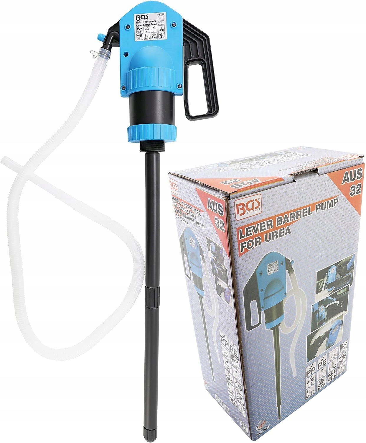 

Pompa Ręczna Płynów AUS32 Ad Blue Adblue Bgs