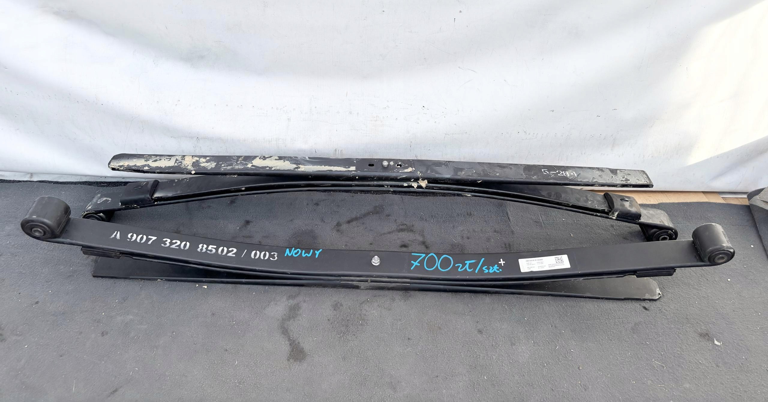 SPRINTER 907 906 06- RESORY POTROJNE 3 PIORA ORYGINALNE neu A9073208502