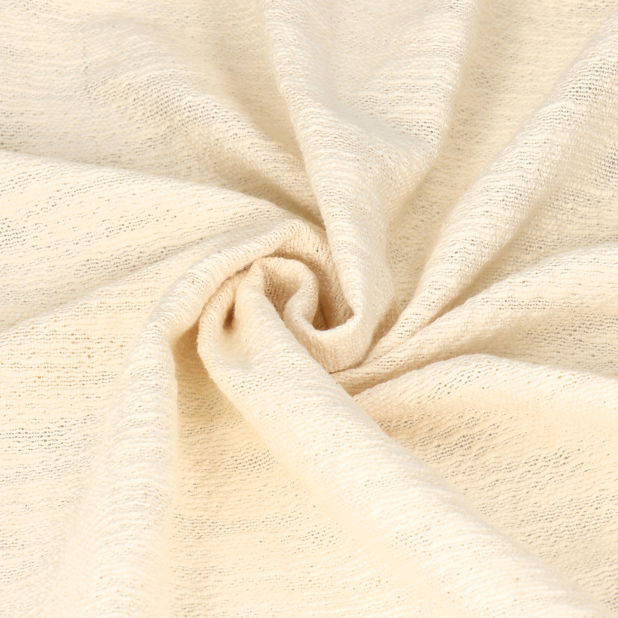 Ręcznie Plażowy Bawełniany Fouta Ręcznie Tkany 100x200 Pareo Kremowy Duży