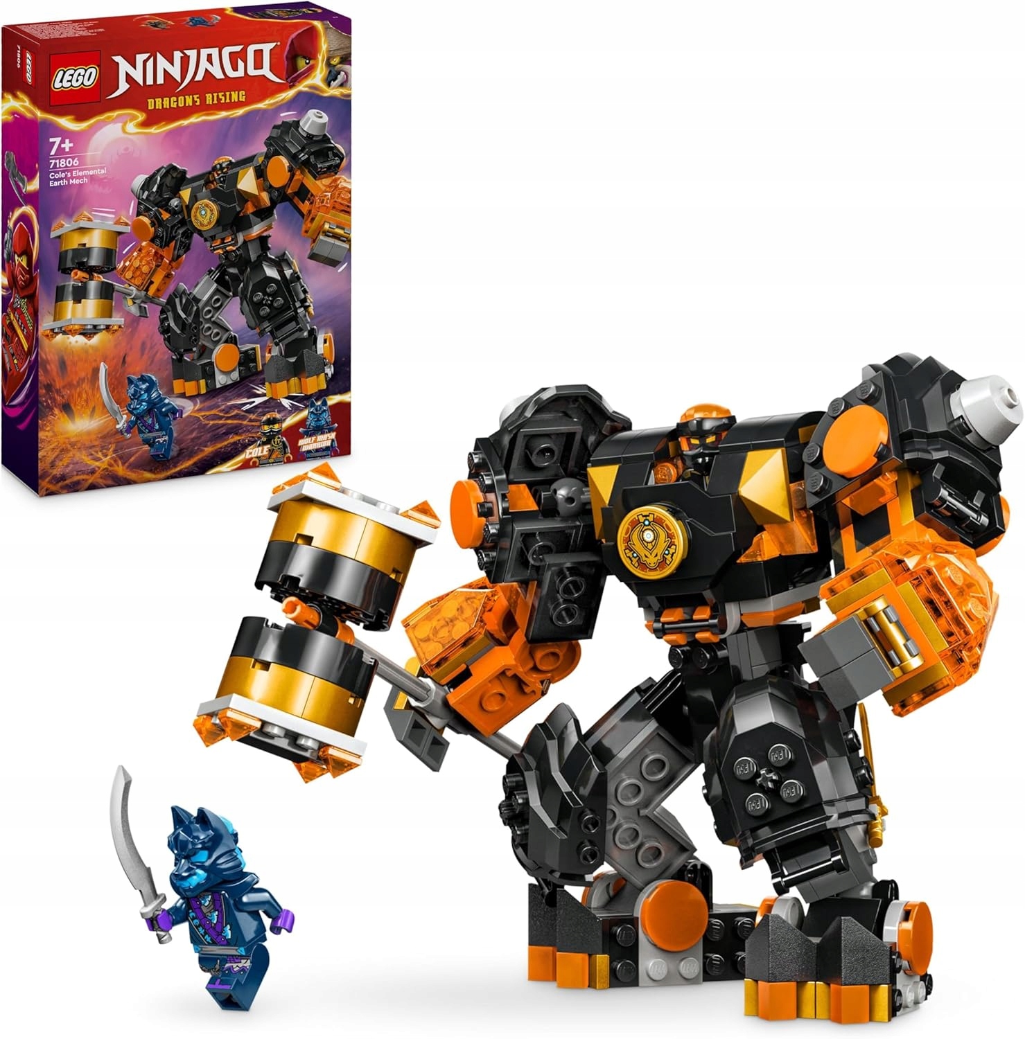 Lego Ninjago Coleův zemní mech, akční figurka