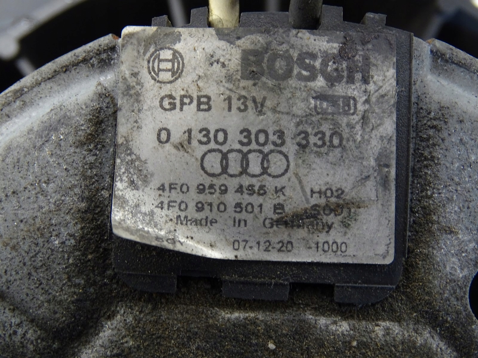 fans control unit radiator AUDI A6 C6 LIFT 4F0959455K