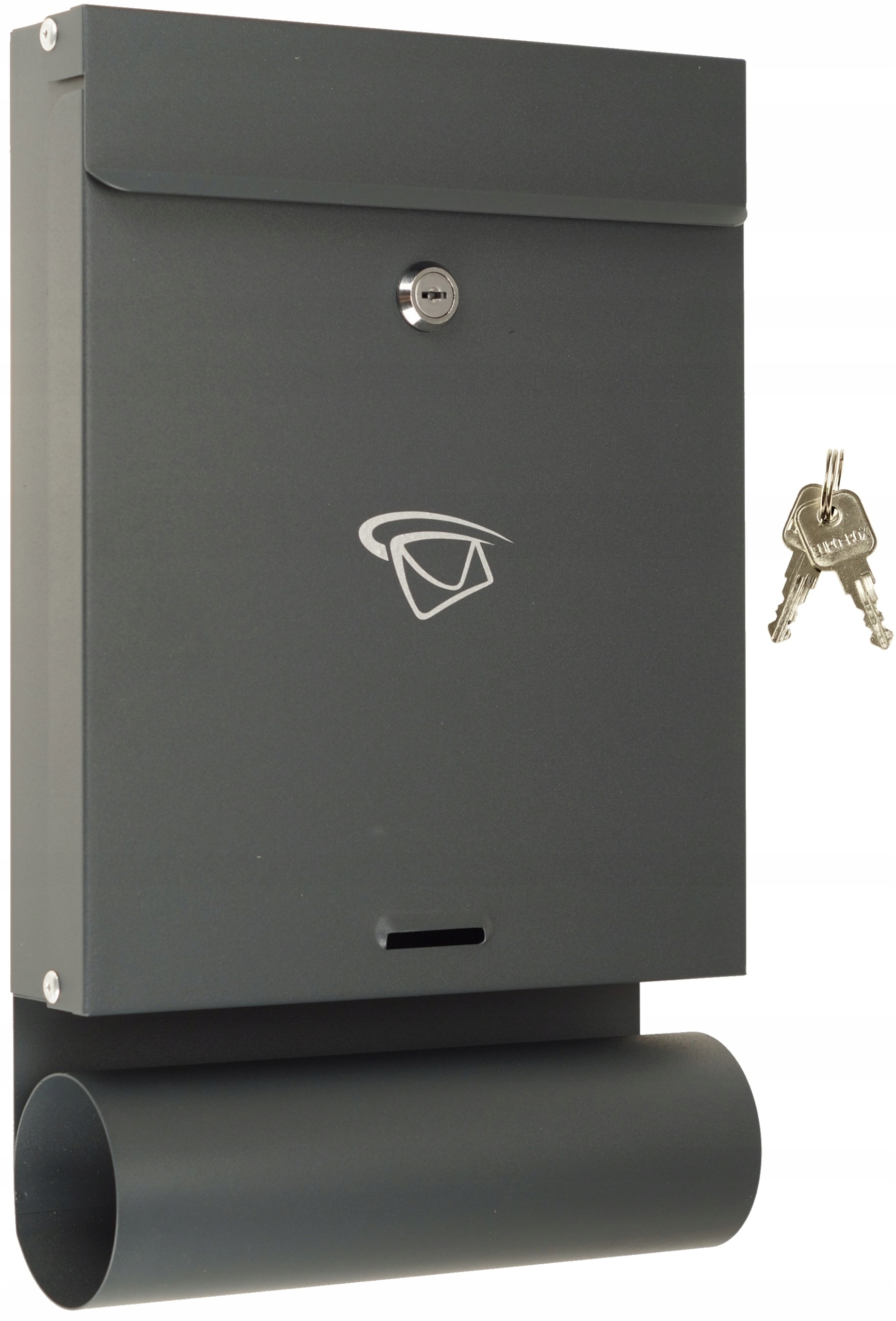 Poštovní Schránka Poštovní Vhazovačka 40 x 25 CM Velká Grafit Polsko