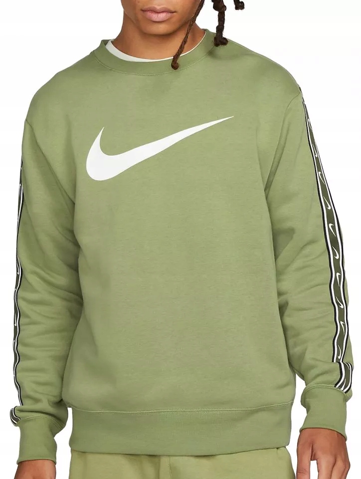 Sportovní Mikina zelená Pánská Nike Sportswear DX2029-334 vel. S