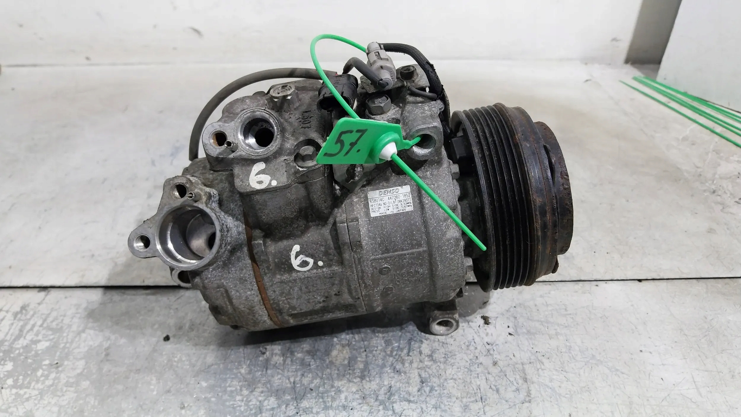 KOMPRESOR KLIMATIZACIJE 447260-1852 BMW E90 E91 E92 E93 E87 E84 2.0D N47