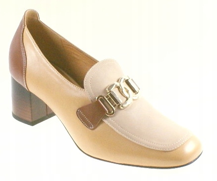 Laura Messi 2861 Polobotka Béžová Vel 39