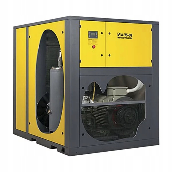 SPRĘŻARKA ŚRUBOWA COMPRAG 75KW 8-13 BAR 11800L/MIN